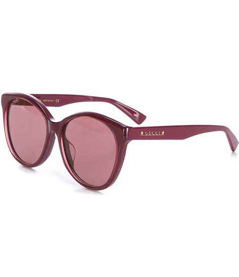 gucci sunglasses with hearts|Gucci 57mm round sunglasses.